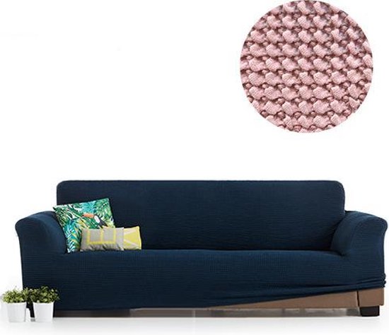 Milos meubelhoezen – Hoes voor bank 290-310cm – Roze