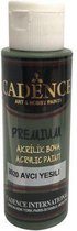 Cadence Premium acrylverf (semi mat) Jagersgroen 01 003 8020 0070  70 ml