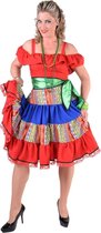Spaans & Mexicaans Kostuum | Mexicaans Jalisco Volksdans | Vrouw | XL | Carnaval kostuum | Verkleedkleding