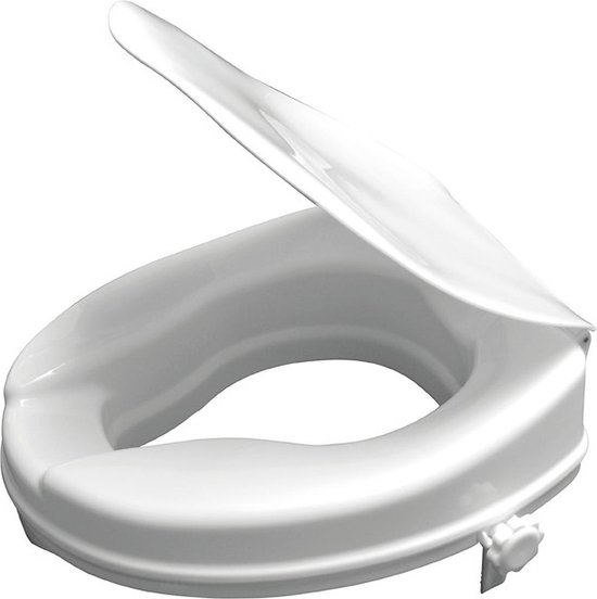 Toiletverhoger 5 cm met deksel / wc-bril. Verhoogd het toilet / wc met 5 cm  | bol.com