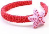 Naturezoo Haarband Ster Rood/roze