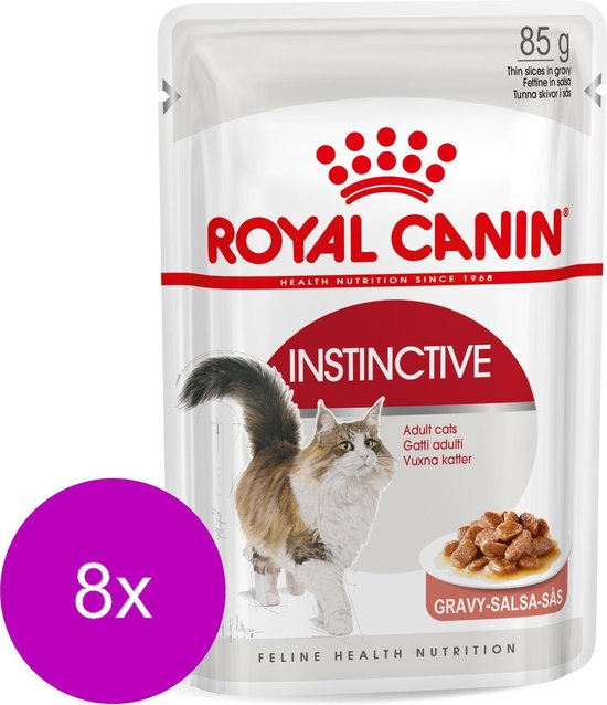 Royal Canin Instinctive in Gravy Bonuspack 8 x 12 x 85 g