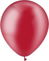 Rode Ballonnen Doorzichtig 30cm 10st