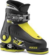 Chaussures de ski Roces - Taille 25-29 - Unisexe - noir / jaune / gris