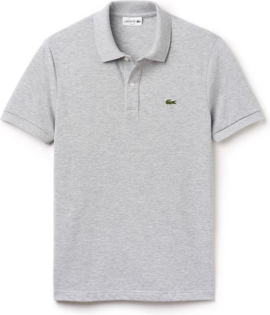 Lacoste Heren Poloshirt - Silver Chine - Maat L