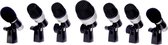 De Devine MIC-DS set drum microfoons is een professionele microfoonset, bestaande uit 7 microfoons en alle benodigde accessoires om een uitgebreide drumkit te kunnen opnemen. Geleverd in een 