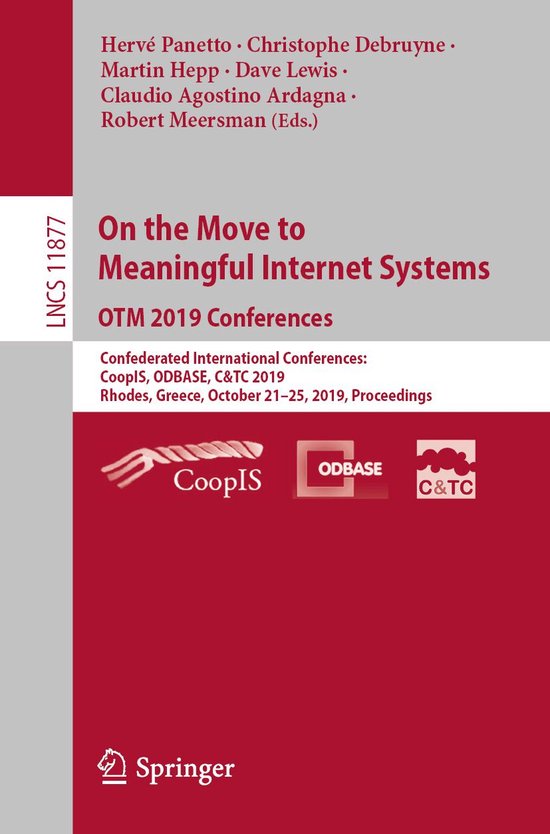 Springer Nature Proceedings Computer Science - On the Move t ... - cover