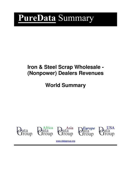 PureData World Summary 1673 - Iron & Steel Scrap Wholesale - ... - cover