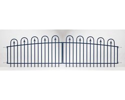 Intergard Inrijpoort sierhekwerk Basic 100/112x320cm