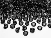 Tafeldecoratie Diamanten Zwart 12mm 100 stuks