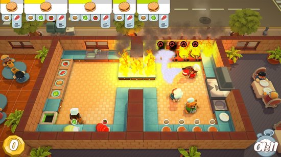 Overcooked Double Pack - Overcooked 1 & 2 - PS4 - Plaion
