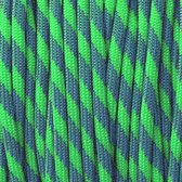 Rol 100 meter - Rain Forest - Paracord 550 Type 3 - #64