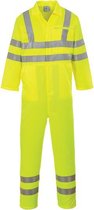 Portwest Ltd Hi-vis Polykatoen Overall Fluor Geel Mt L