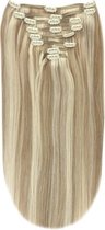 Remy Human Hair extensions straight 16 - blond 18/613