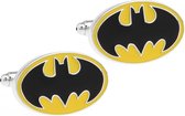 Montebello Manchetknopen Batman Y - 316L Staal PVD - Film - 25x16mm