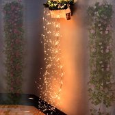 Led lampjes verlichtingsbundel - 8 strengen van 2 m - 160 lampjes - Kerst versiering - Regen / ijs / waterval lichtjes - Fairy lights - Draadverlichting