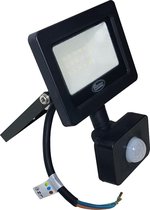 LED Lamp straler 10W Floodlight Bewegingssensor IP-65 A+