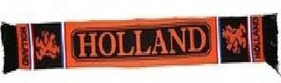 Foto: Holland nederlands elftal sjaal oranje zwart