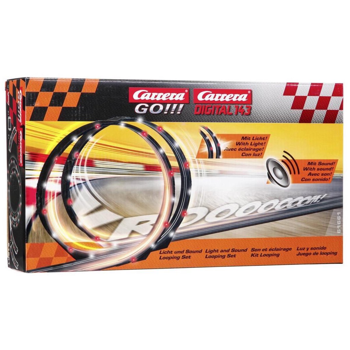 Carrera GO!!! Licht & Geluid Looping Set - Racebaanonderdeel 