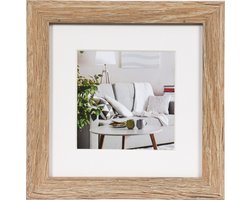 Fotolijst - Henzo - Modern - Fotomaat 15x15 cm - Lichtbruin