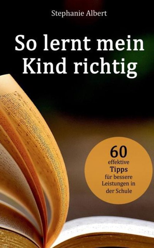 So lernt mein Kind richtig - cover