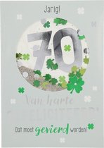 70 Jarig! Van harte gefeliciteerd! Dat..