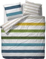 ESPRIT Sun Stripe - Dekbedovertrek - Lits-jumeaux - 240x200/220 cm - Aqua