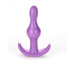2 beads beginners buttplug kleru paars