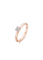 Blush Ring 1132RZI -  Rosé Goud (14Krt.) met Zirconia
