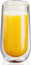 Horwood Judge - Dubbelwandig Glas Hoog - Set van 2 Stuks - 330 ml - Transparant