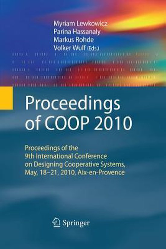 Proceedings of Coop 2010 - cover