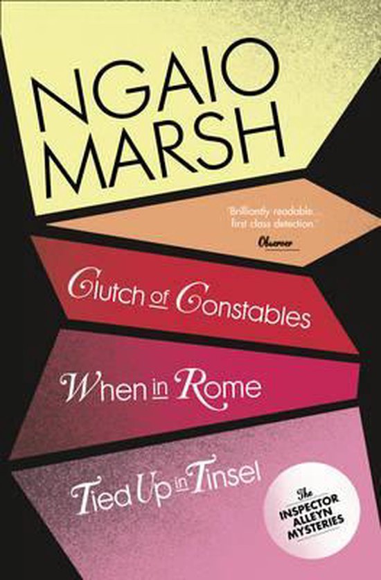 Ngaio Marsh Coll 9 Clutch Of Constables - cover