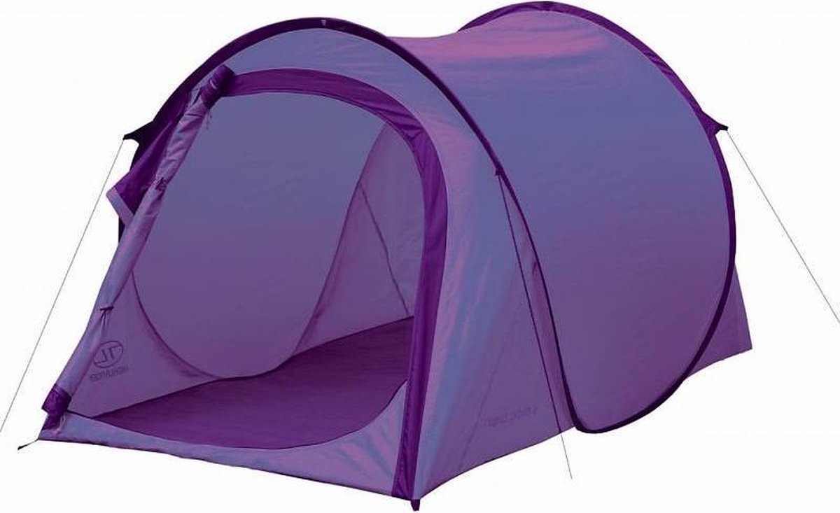 Rapid pitch - 2 persoons pop-up tent - paars | bol.com