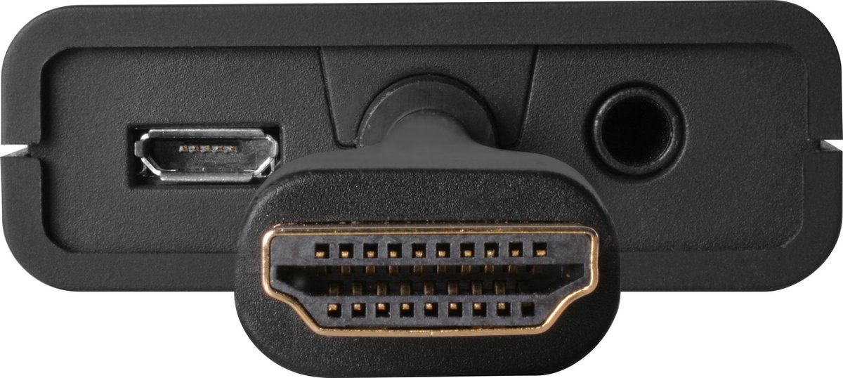 Adaptateur HDMI => VGA 1080p 60Hz + sortie audio Jack 3,52mm CN-351 -  Sitecom