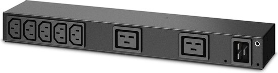 APC Rack PDU AP6120A, Basic, 0U/1U, 16A, 230V, (7x) C13, (2x) C19 | bol