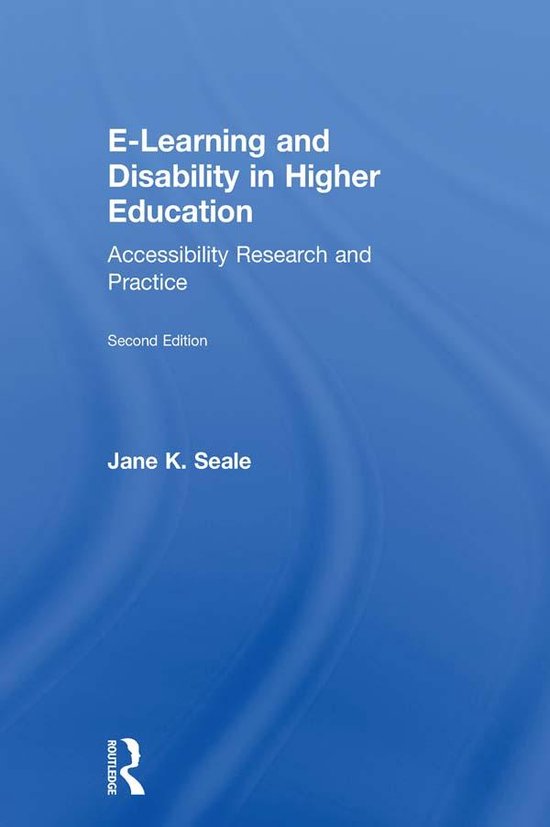 E-Learning and Disability in Higher Education - cover