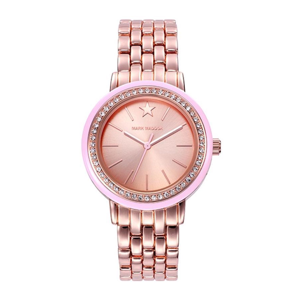 Mark Maddox Pink Gold Dames horloge MM7007-97
