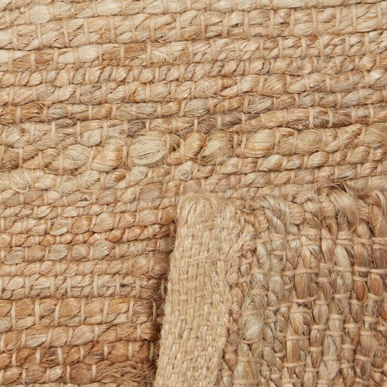 Onderdompeling Kan worden berekend globaal relaxdays jute tapijt - woonkamer vloerkleed - natuurlijk - handgeweven -  bruintonen | bol.com