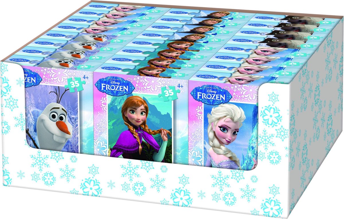 King Mini Legpuzzel Frozen - Elsa 35 Stukjes