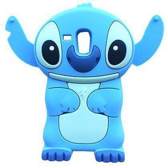 Hoesje Samsung Galaxy S3 Mini Stitch - blauw | bol.com