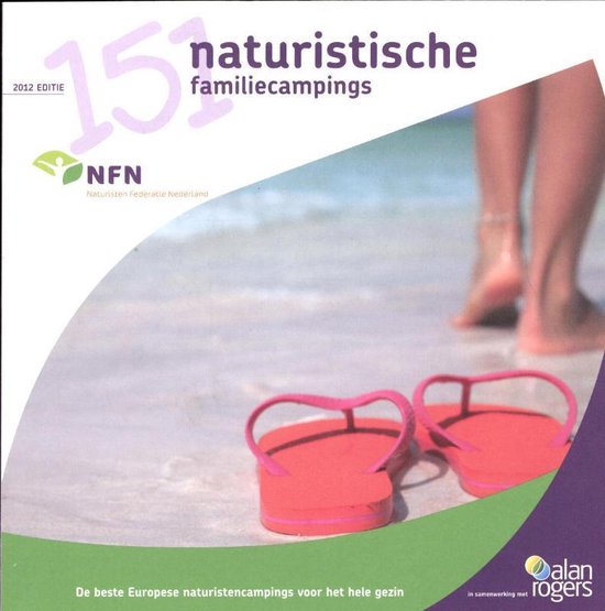 Cover van het boek '151 Naturistische Familiecampings' van  Nvt