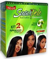 Suavi Pelo Relaxer Kit 2 Applicaties (Real Hair Fashion)