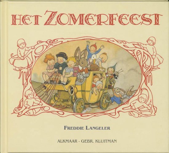 Cover van het boek 'Het zomerfeest' van Freddie Langeler