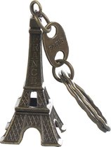 MyKey - Sleutelhanger - Eiffeltoren - Parijs - 4,5 cm - Metaal - Koperkleurig