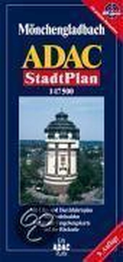 Cover van het boek 'Monchengladbach ADAC Stadtplan'