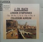 1-CD J.CH. BACH - LONDON SYMPHONIES - COLLEGIUM AUREUM