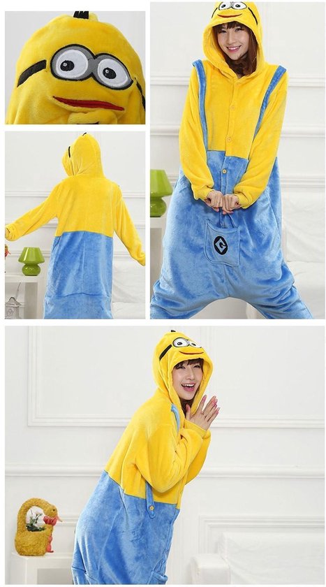 MInions onesie with eyes on the butt