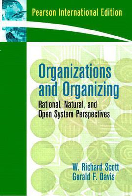 Organizations And Organizing - cover