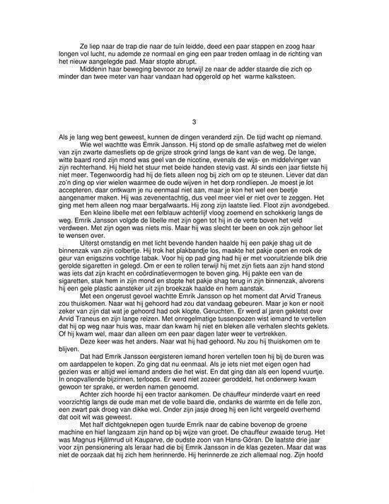 De vrouw die wilde afrekenen