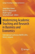 Springer Proceedings in Business and Economics- Modernizing Academic Teaching and Research in Business and Economics
